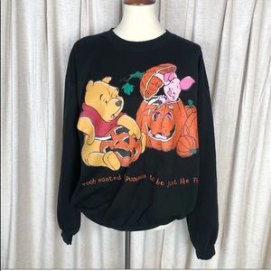 Pooh Halloween Sweatshirt Sz 